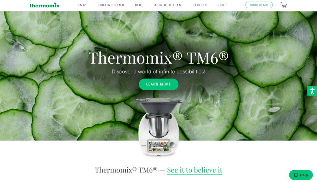 Thermomix homepage | MemberPress Thermomix homepage