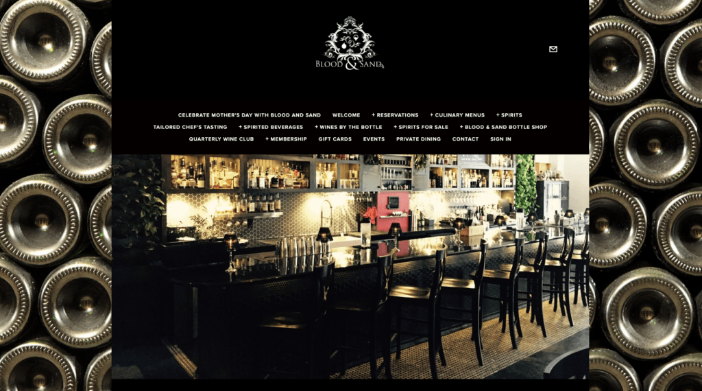 Página de Blood and Sand | MemberPress Página de Blood and Sand